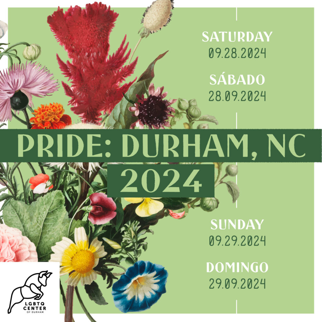 Pride Durham, NC LGBTQ Center Durham